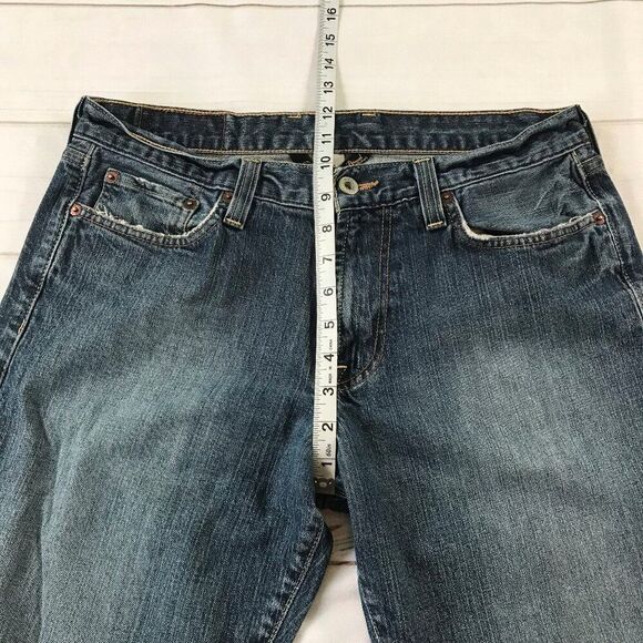 Lucky Brand Gene Montesano Men Size 31 Long Inseam Straight Leg Jeans - Picture 8 of 13